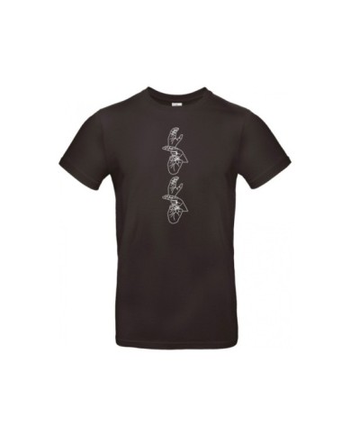 Camiseta NATURA, 100% algodón preencogido de hilo continuo Ring-Spun